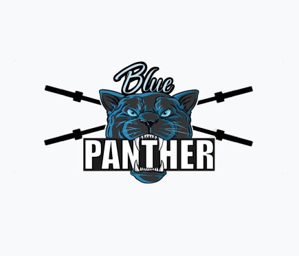 logo blue panther