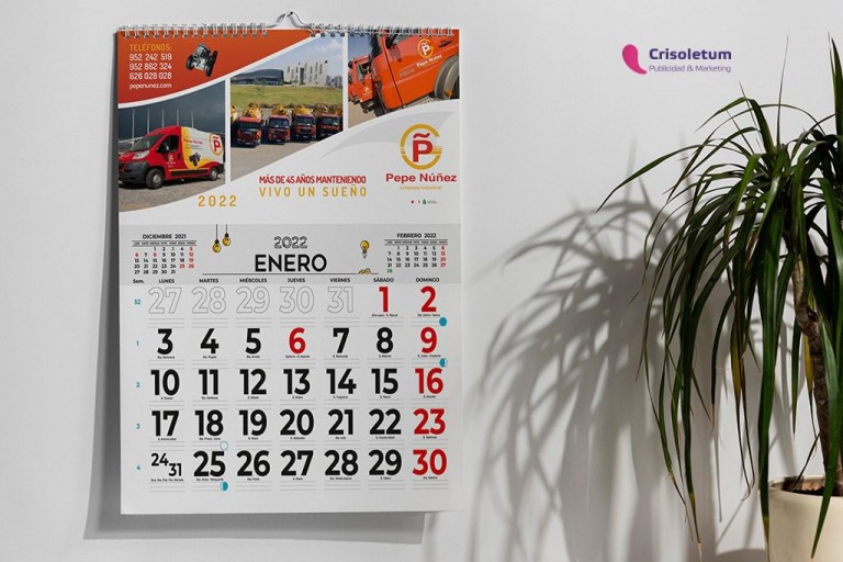 calendarios personalizados pared_Pepe Núñez